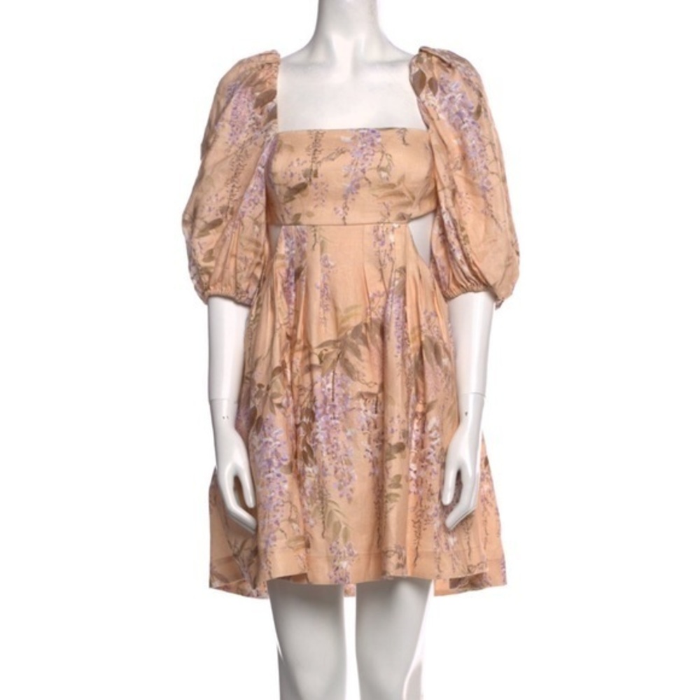 Zimmermann $950 Mini Dress 100% Linen NEW WITH TAGS - Picture 1 of 6